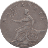 1812 LINCOLN SILVER SIXPENCE TOKEN - OTHER TOKENS - Cambridgeshire Coins