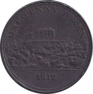 1812 NOTTINGHAM PENNY TOKEN - PENNY TOKEN - Cambridgeshire Coins