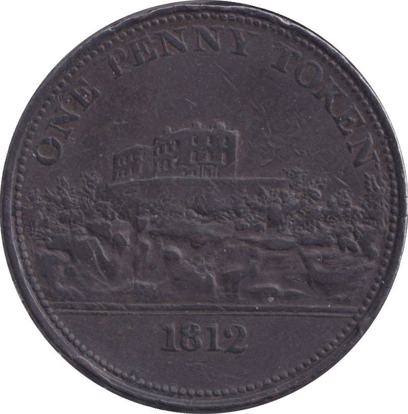 1812 NOTTINGHAM PENNY TOKEN - PENNY TOKEN - Cambridgeshire Coins