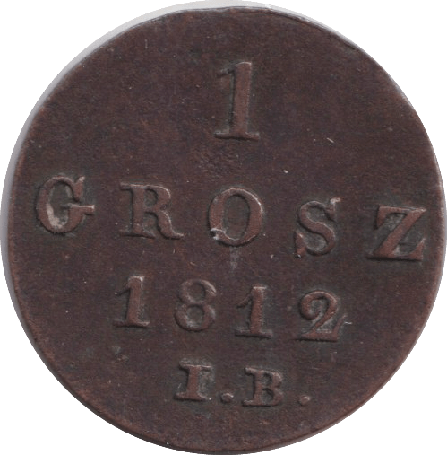 1812 ONE CROSZ - WORLD COINS - Cambridgeshire Coins