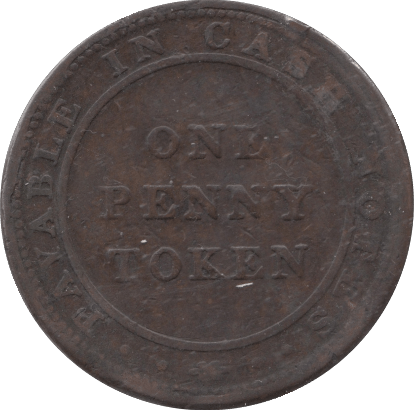1812 PENNY TOKEN BIRMINGHAM - PENNY TOKEN - Cambridgeshire Coins