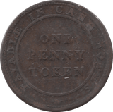 1812 PENNY TOKEN BIRMINGHAM - PENNY TOKEN - Cambridgeshire Coins