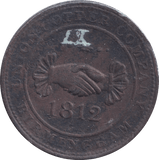 1812 PENNY TOKEN BIRMINGHAM - PENNY TOKEN - Cambridgeshire Coins