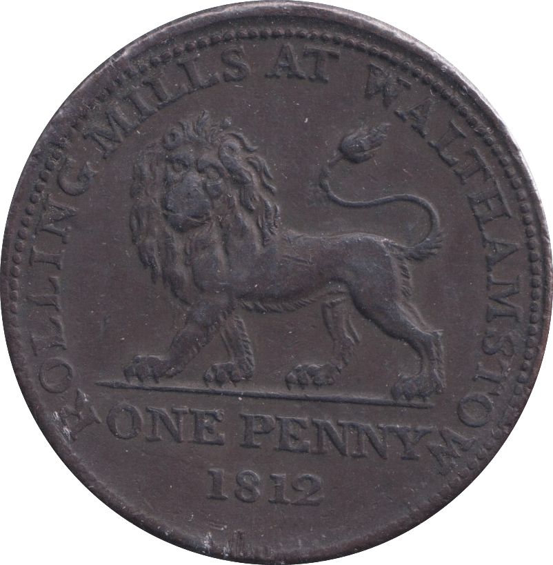 1812 PENNY TOKEN - PENNY TOKEN - Cambridgeshire Coins