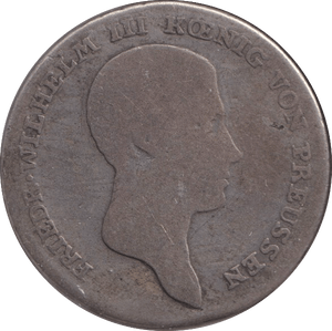 1812 SILVER COIN PRUSSIA - SILVER WORLD COINS - Cambridgeshire Coins