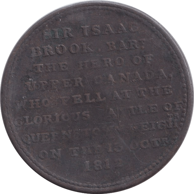 1812 TOKEN - WORLD COINS - Cambridgeshire Coins