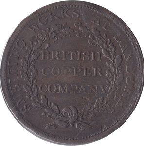 1812 WALTHAMSTOW PENNY TOKEN - PENNY TOKEN - Cambridgeshire Coins