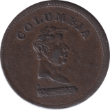 1813 COLOMBIAN FARTHING - WORLD COINS - Cambridgeshire Coins