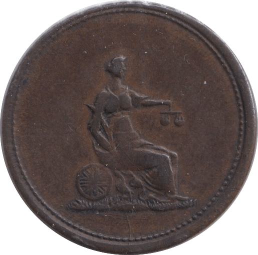 1813 COLOMBIAN FARTHING - WORLD COINS - Cambridgeshire Coins