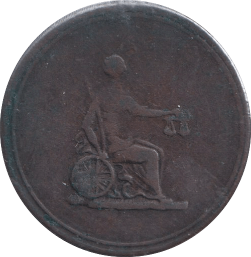1813 COLUMBIA FARTHING TOKEN CANADA - FARTHING TOKEN - Cambridgeshire Coins