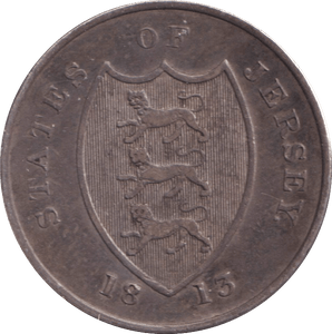 1813 EIGHTEEN PENCE TOKEN JERSEY - WORLD COINS - Cambridgeshire Coins