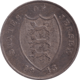 1813 EIGHTEEN PENCE TOKEN JERSEY - WORLD COINS - Cambridgeshire Coins