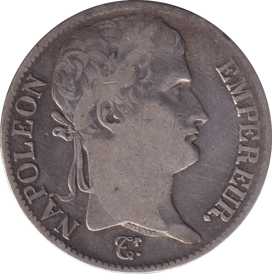 1813 FIVE FRANCS FRANCE - SILVER WORLD COINS - Cambridgeshire Coins