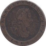 1813 HALF PENNY ISLE OF MAN - HALFPENNY - Cambridgeshire Coins