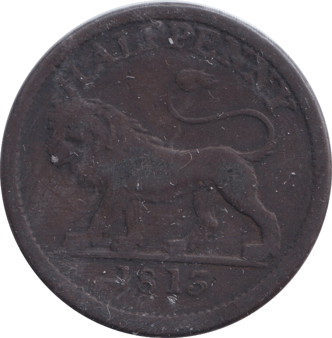 1813 HALFPENNY TOKEN WALTHAMSTOW LONDON - HALFPENNY TOKEN - Cambridgeshire Coins