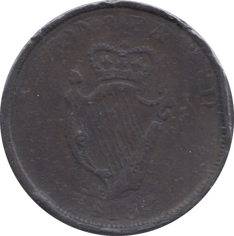 1813 IRELAND HALF PENNY - HALFPENNY TOKEN - Cambridgeshire Coins