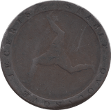 1813 PENNY ISLE OF MAN - WORLD COINS - Cambridgeshire Coins