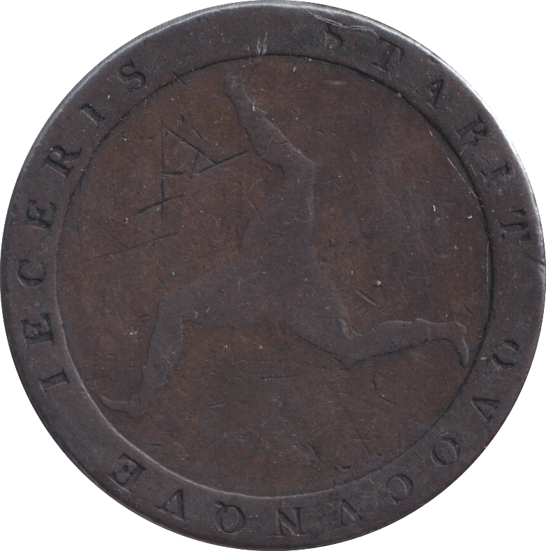 1813 PENNY ISLE OF MAN - WORLD COINS - Cambridgeshire Coins