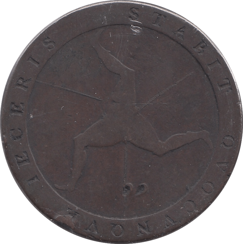 1813 PENNY ISLE OF MAN - WORLD COINS - Cambridgeshire Coins