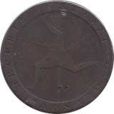 1813 PENNY ISLE OF MAN - WORLD COINS - Cambridgeshire Coins