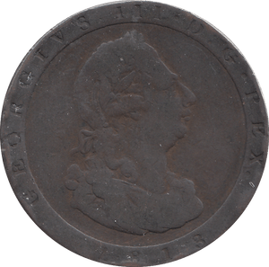 1813 PENNY ISLE OF MAN - WORLD COINS - Cambridgeshire Coins