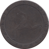 1813 PENNY ISLE OF MAN - WORLD COINS - Cambridgeshire Coins