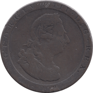 1813 PENNY ISLE OF MAN - WORLD COINS - Cambridgeshire Coins