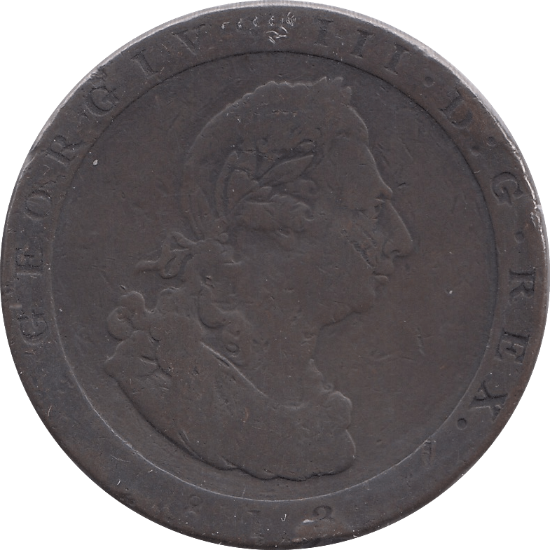 1813 PENNY ISLE OF MAN - WORLD COINS - Cambridgeshire Coins