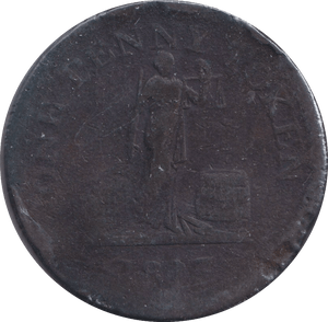 1813 PENNY TOKEN GLASGOW - PENNY TOKEN - Cambridgeshire Coins