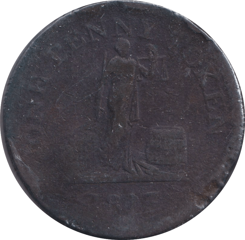 1813 PENNY TOKEN GLASGOW - PENNY TOKEN - Cambridgeshire Coins
