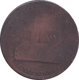 1813 PENNY TOKEN HALESOWEN - PENNY TOKEN - Cambridgeshire Coins