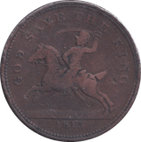 1813 PENNY TOKEN HALESOWEN - PENNY TOKEN - Cambridgeshire Coins