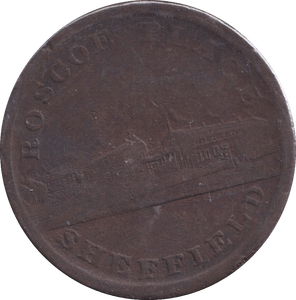 1813 SHEFFIELD PENNY TOKEN - PENNY TOKEN - Cambridgeshire Coins