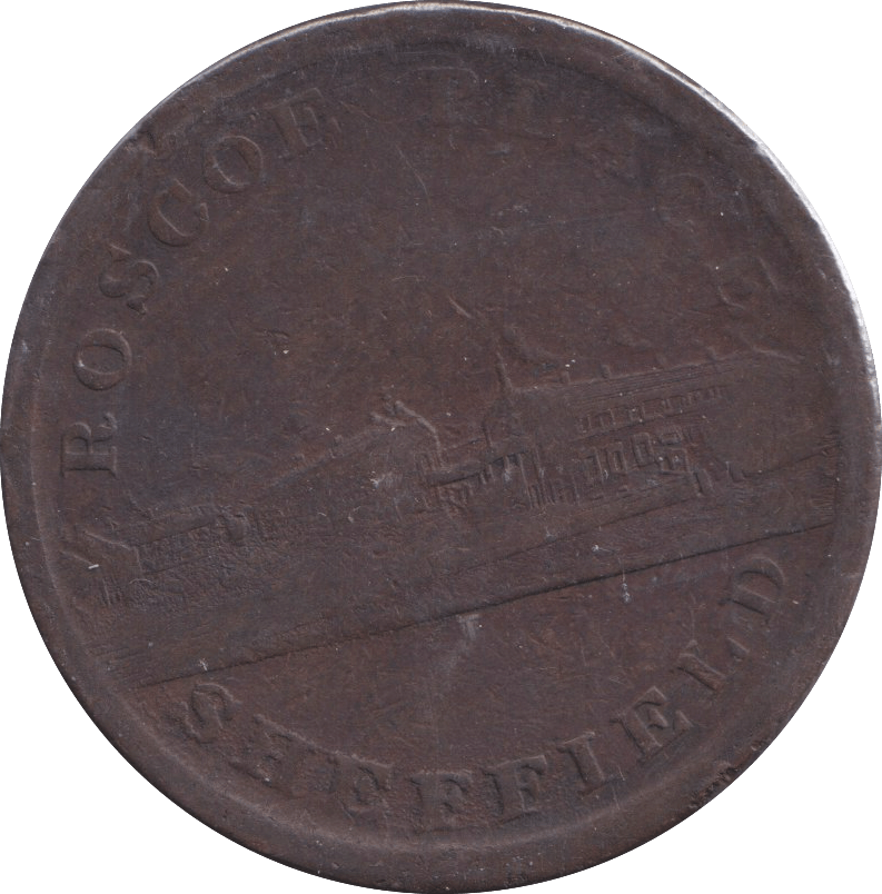 1813 SHEFFIELD PENNY TOKEN - PENNY TOKEN - Cambridgeshire Coins