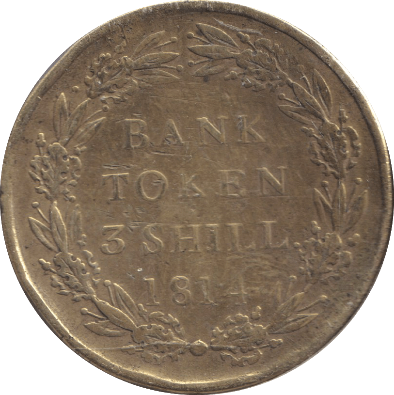 1814 BANK TOKEN ( FINE ) - BANK TOKEN - Cambridgeshire Coins
