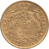 1814 GOLD 40 LIRA MILAN ITALY - GOLD WORLD COINS - Cambridgeshire Coins