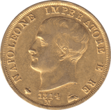 1814 GOLD 40 LIRA MILAN ITALY - GOLD WORLD COINS - Cambridgeshire Coins