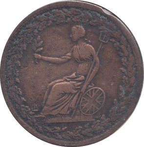 1814 HALFPENNY TOKEN CANADA - HALFPENNY TOKEN - Cambridgeshire Coins