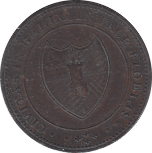 1814 PENNY TOKEN WORCESTER - PENNY TOKEN - Cambridgeshire Coins