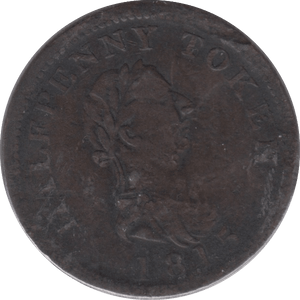 1815 HALF PENNY TOKEN BRITISH COPPER COMPANY - HALFPENNY TOKEN - Cambridgeshire Coins