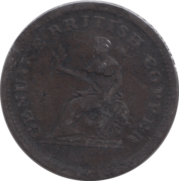 1815 HALF PENNY TOKEN BRITISH COPPER COMPANY - HALFPENNY TOKEN - Cambridgeshire Coins