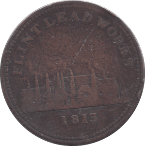 1815 PENNY TOKEN FLINTSHIRE - PENNY TOKEN - Cambridgeshire Coins
