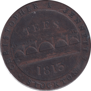1815 PENNY TOKEN TEES - PENNY TOKEN - Cambridgeshire Coins