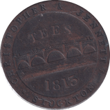 1815 PENNY TOKEN TEES - PENNY TOKEN - Cambridgeshire Coins
