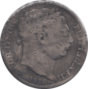 1816 6 PENCE ( WF ) - WORLD COINS - Cambridgeshire Coins