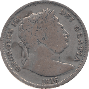 1816 HALFCROWN ( FINE ) - HALFCROWN - Cambridgeshire Coins