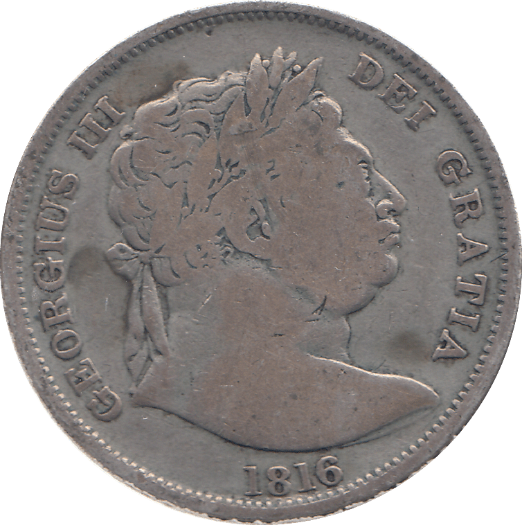 1816 HALFCROWN ( FINE ) - HALFCROWN - Cambridgeshire Coins