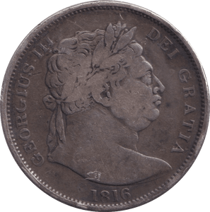 1816 HALFCROWN ( FINE ) - HALFCROWN - Cambridgeshire Coins