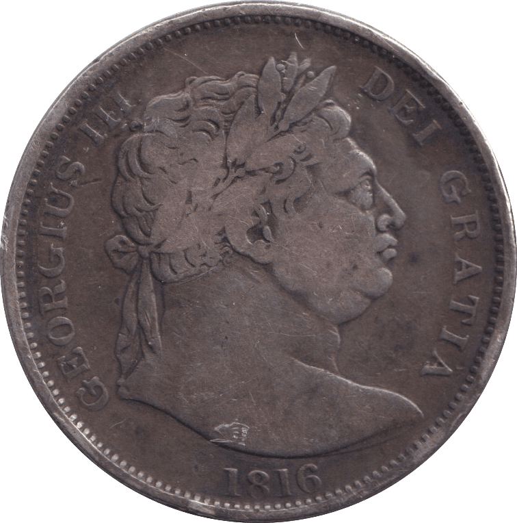 1816 HALFCROWN ( FINE ) - HALFCROWN - Cambridgeshire Coins