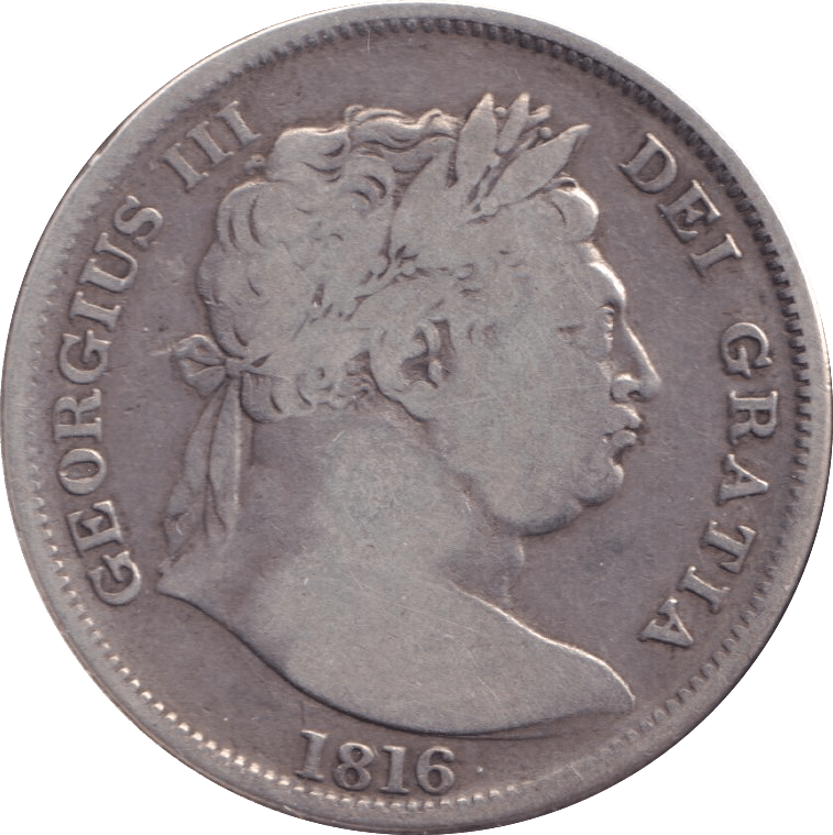 1816 HALFCROWN ( FINE ) - Halfcrown - Cambridgeshire Coins